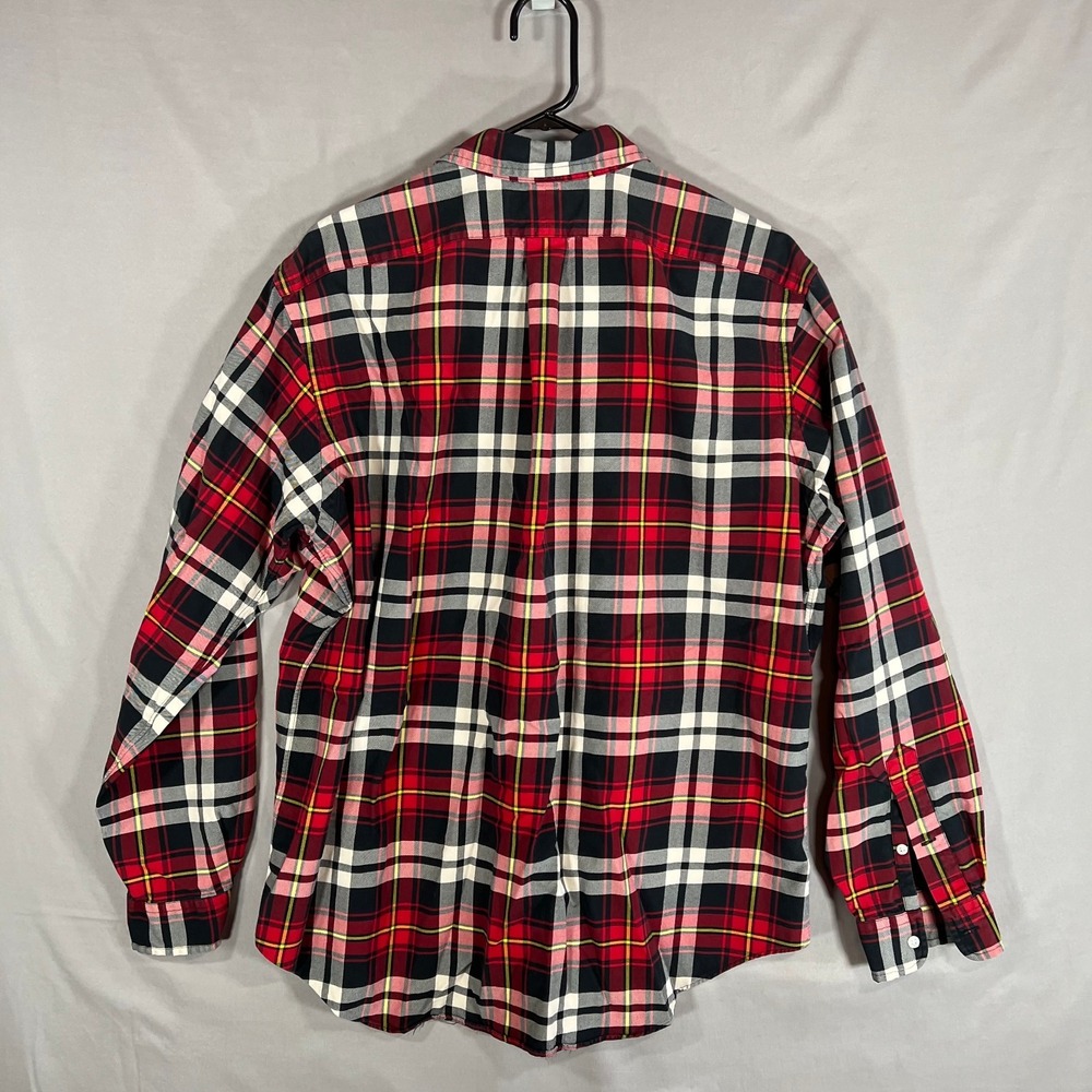 MEN'S CLASSIC PLAID NOT FLANNEL BUTTON DOWN CLASSIC FIT PLAID SHIRT SIZE XL - Picture 6 of 6